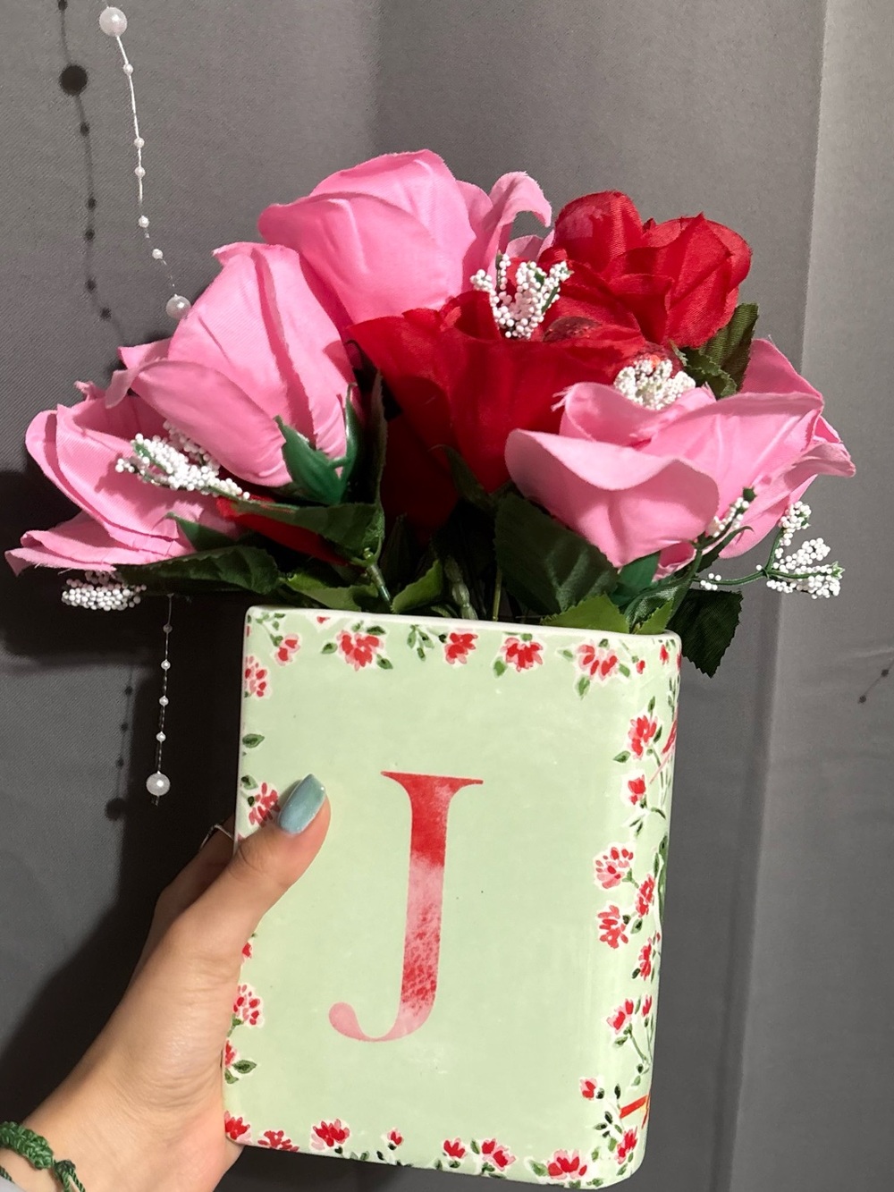 Book shaped vase